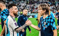 Luka Modric dio cátedra y elogió a Lionel Messi luego del triunfo de Argentina