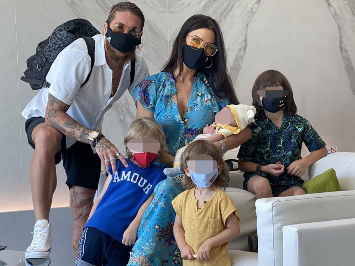 PILAR RUBIO Y FAMILIA