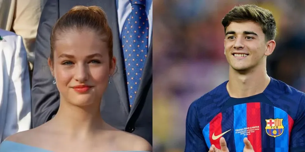Aseguran que la corona española está de acuerdo con el romance entre la princesa Leonor y Gavi