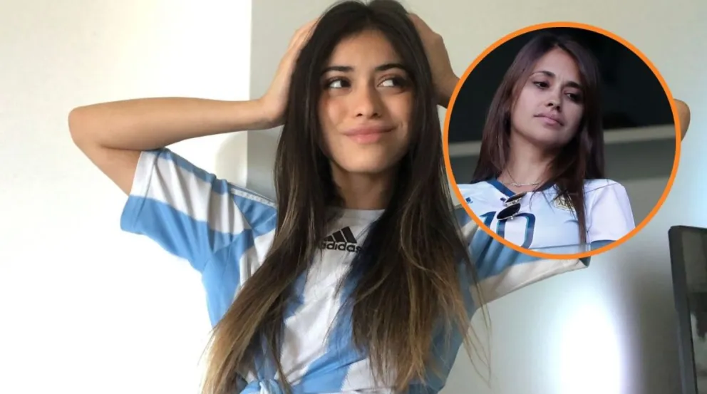 Juliana Gallipoliti, la joven correntina que es idéntica a Antonela Roccuzzo