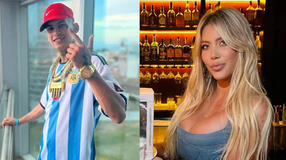 L-Gante y Wanda Nara compartieron un íntimo momento juntos y lo subieron en las redes 