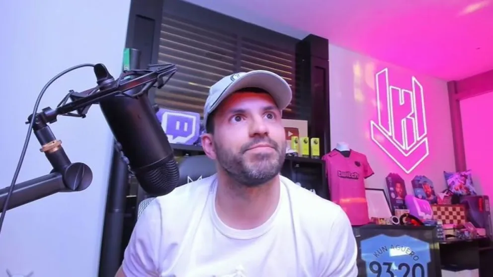 El picante cruce entre el Kun Agüero y un youtuber español y su enojo con Gerard Piqué: "Me caliento"