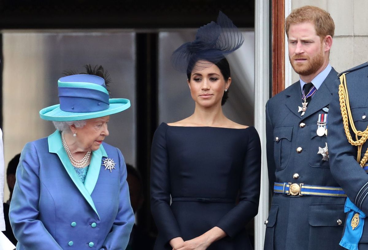 REINA ISABEL, MEGHAN Y HARRY