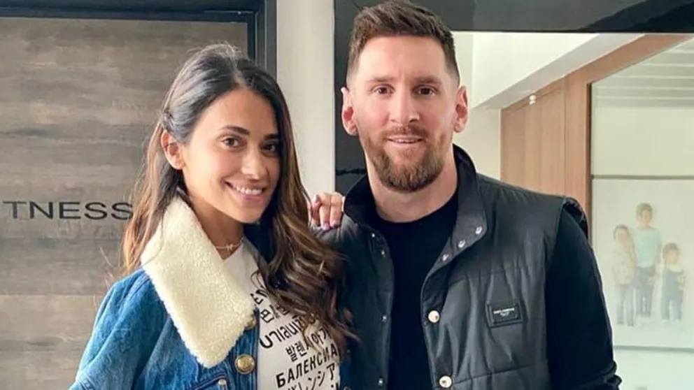 Antonela Roccuzzo sorprendió con su explosiva reacción segundos antes del penal de Messi