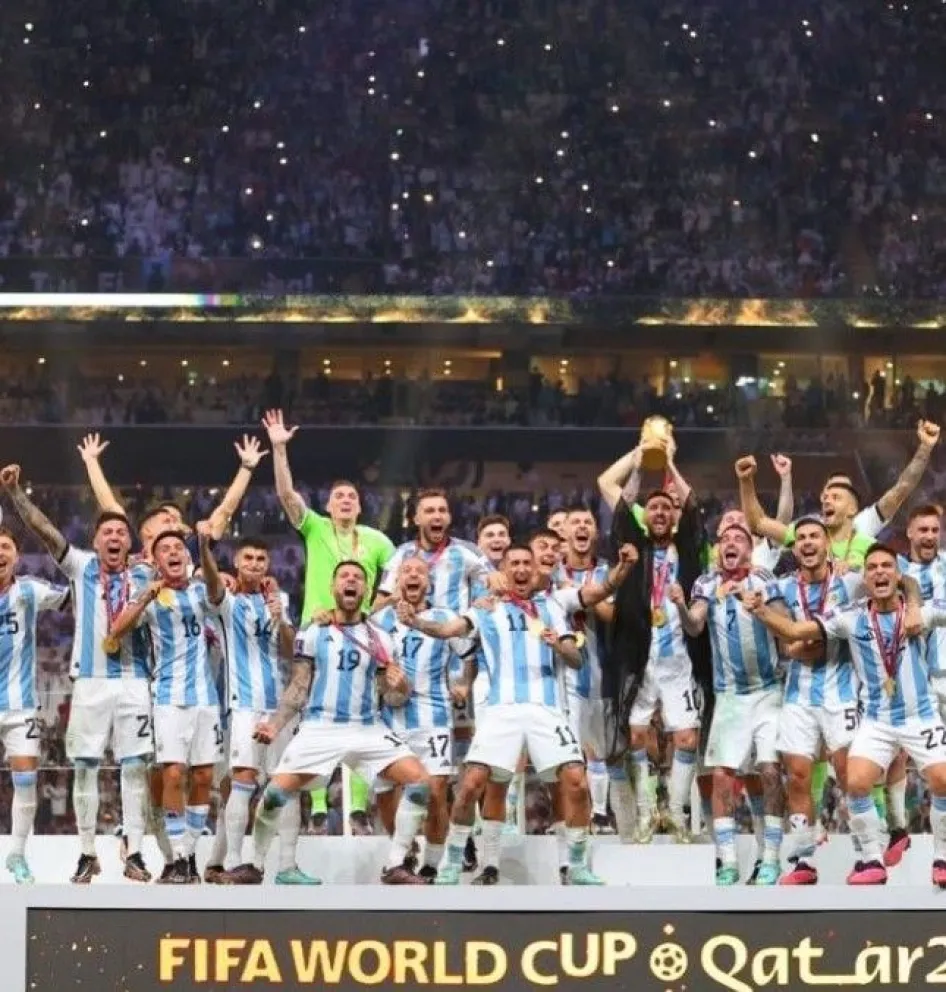 Los festejos de Lionel Messi y la Selección Argentina en la intimidad del vestuario