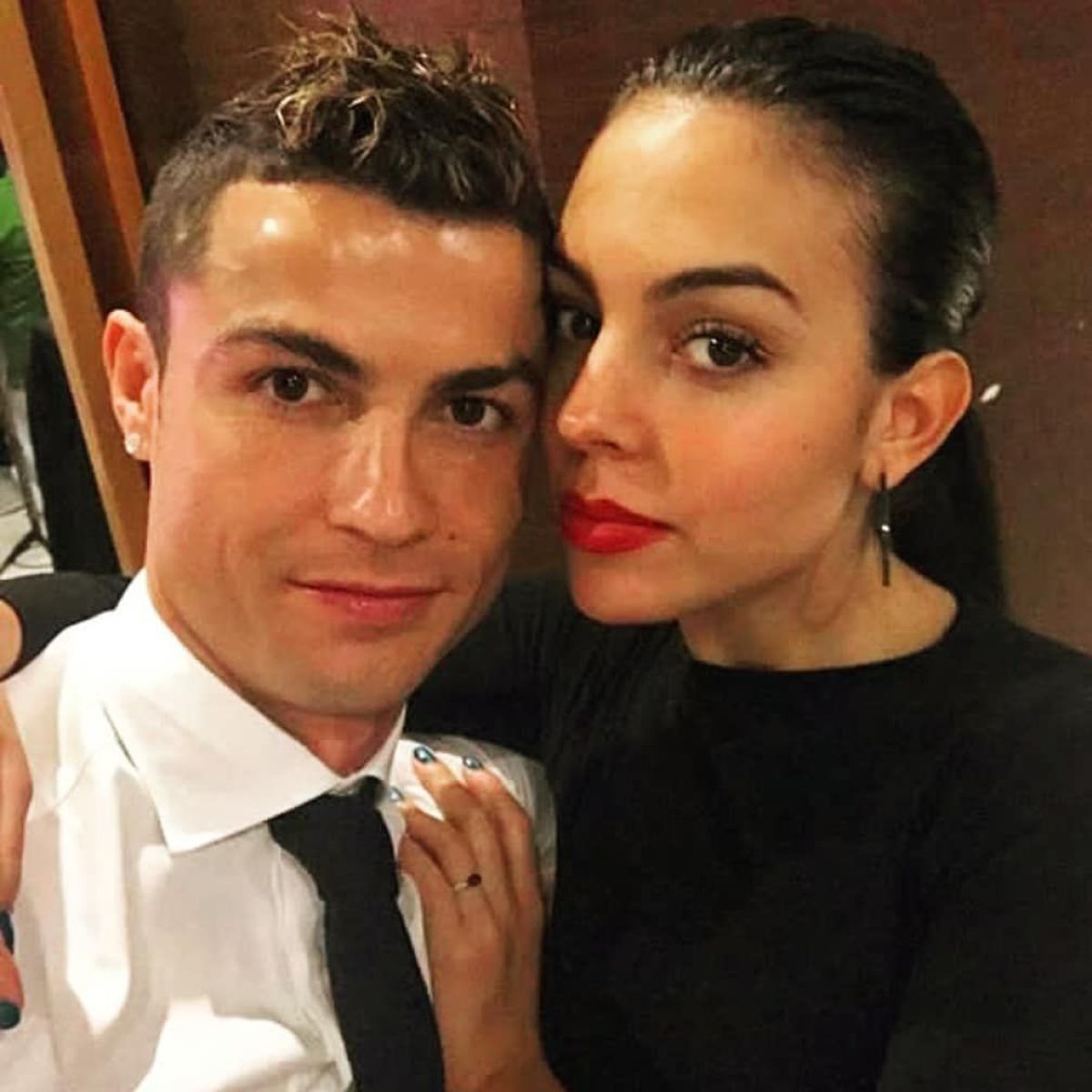 GEORGINA RODR&Iacute;GUEZ Y CRISTIANO RONALDO