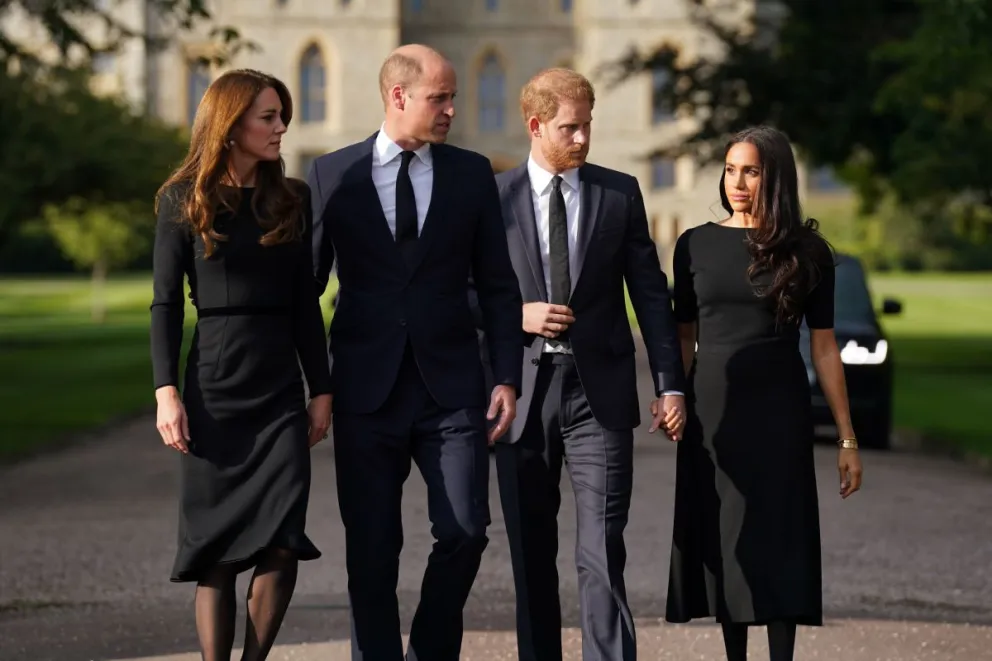 La polémica opinión del príncipe Guillermo y Kate Middleton sobre el documental de Harry y Meghan