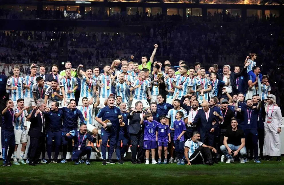 Este es salteño que formó parte del grupo argentino Campeón del Mundo en Qatar