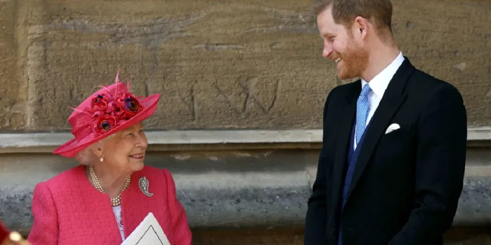 La escandalosa y nefasta razón por la que se le prohibió al príncipe Harry ver a su abuela, la reina Isabel II