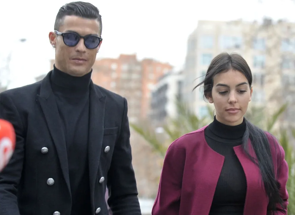 La hermosa mesa de Año Nuevo de Georgina Rodríguez y Cristiano Ronaldo