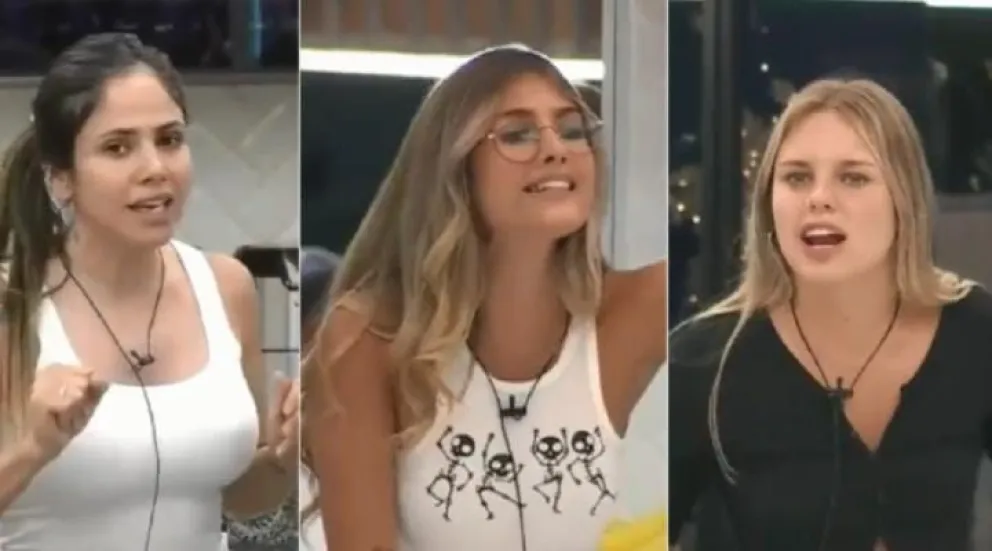 Tenso cruce en Gran Hermano: Coti, Romina y Julieta se cruzaron y el grupo se terminó