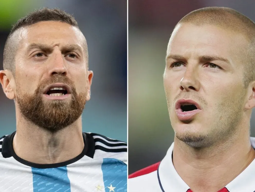 Modificaron la página de David Beckham en Wikipedia con un guiño al 'Papu' Gómez y estallaron las redes