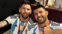 La foto del Kun Agüero con Lionel Messi que se hizo viral por tener un mensaje oculto