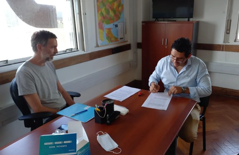 Gustavo Solís viajó a Buenos Aires, para firmar convenios que “mejorarán la calidad de vida de los rosarinos”
