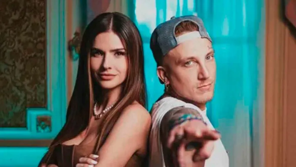 La China Suarez junto al “Polaco” 