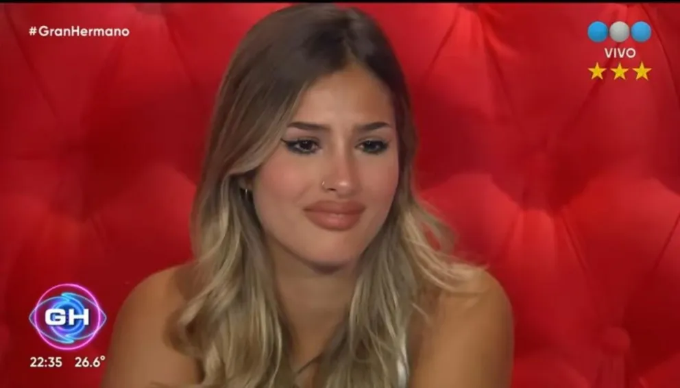 Julieta se emocionó al ver la sorpresa que le hizo Gran Hermano de cara a la navidad