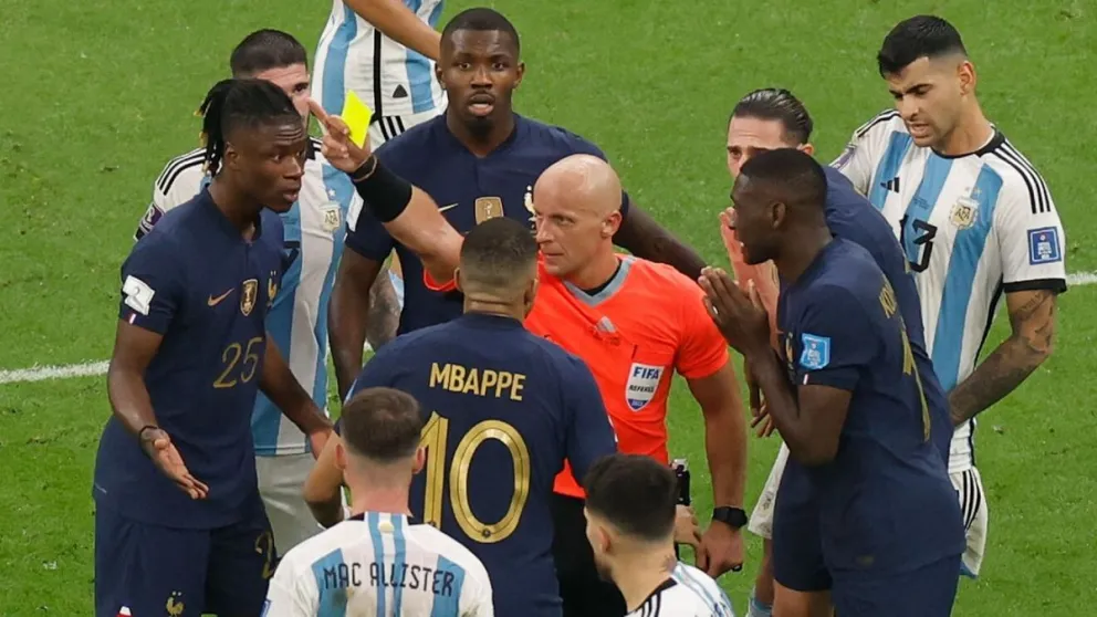 Luego de las quejas de Francia, el árbitro Szymon Marciniak respondió por las críticas recibidas en la final del Mundial