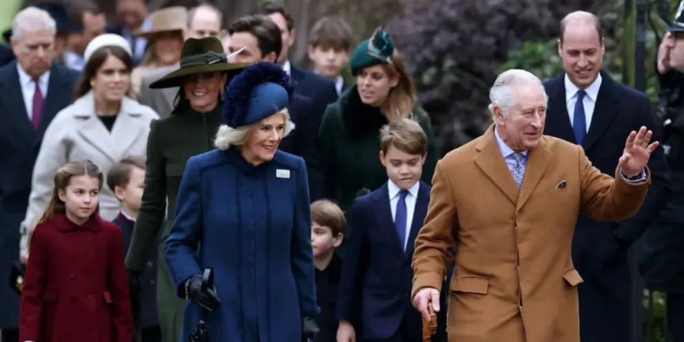 No son Harry y Meghan: la ausencia de un miembro de la familia real en la tradición navideña que llamó la atención de todos