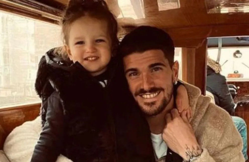 Francisca, hija de Rodrigo De Paul lo sorprendió con su insólito pedido a Papá Noel