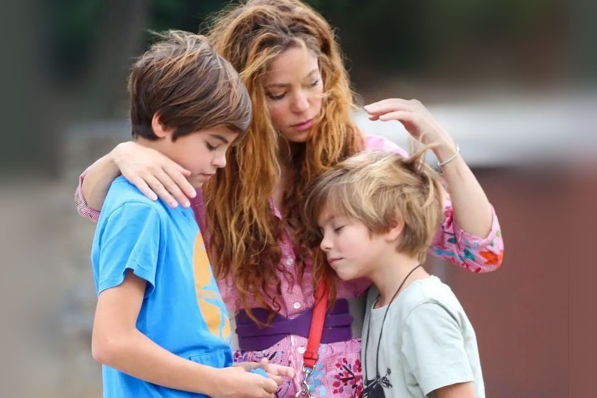 SHAKIRA Y SUS HIJOS