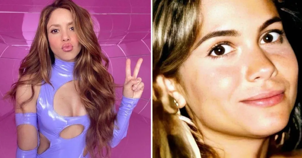 Shakira y Clara Chía Martí