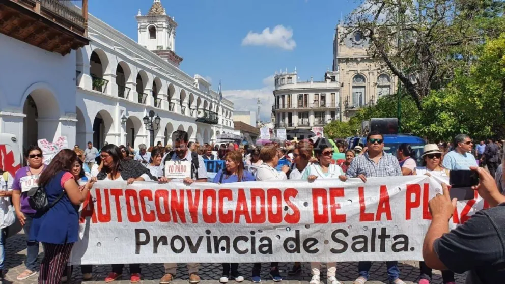 Grand Bourg está hecho un caos: docentes se sumaron al reclamo de los profesionales de la salud