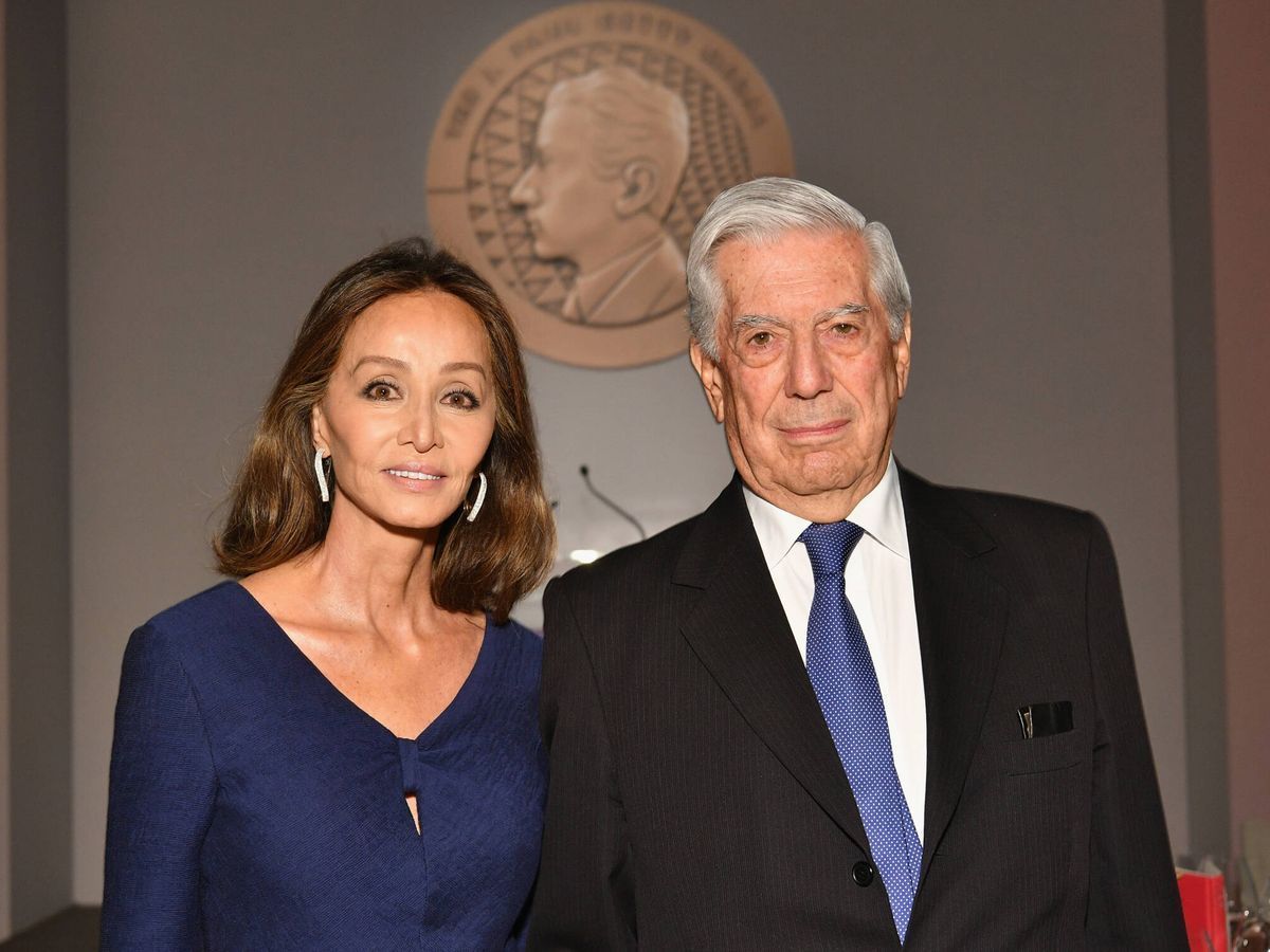 Isabek Preysler y Mario Vargas Llosa, cuando estuvieron juntos.