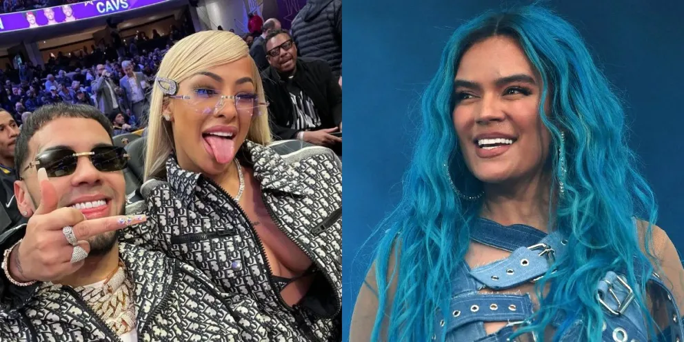 Mientras espera un bebé con su nueva novia, Anuel AA quiere regresar con Karol G