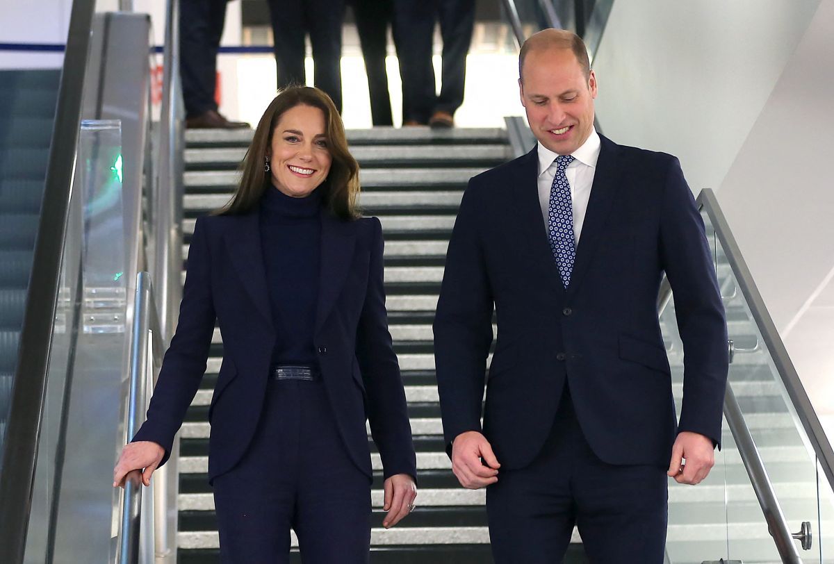 El príncipe Guillermo y su esposa, Kate Middleton