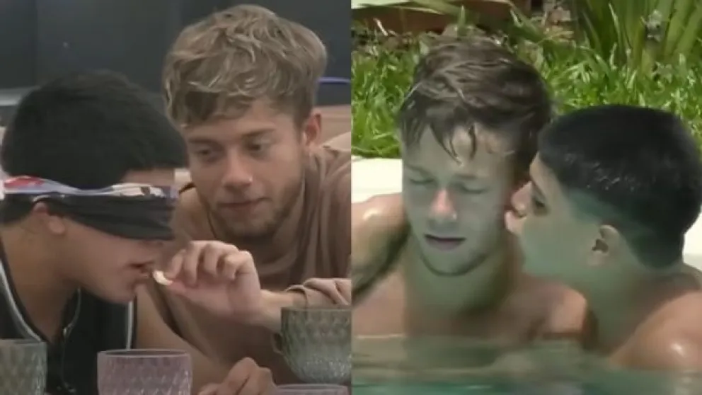Gran Hermano: Thiago a los besos con Nacho
