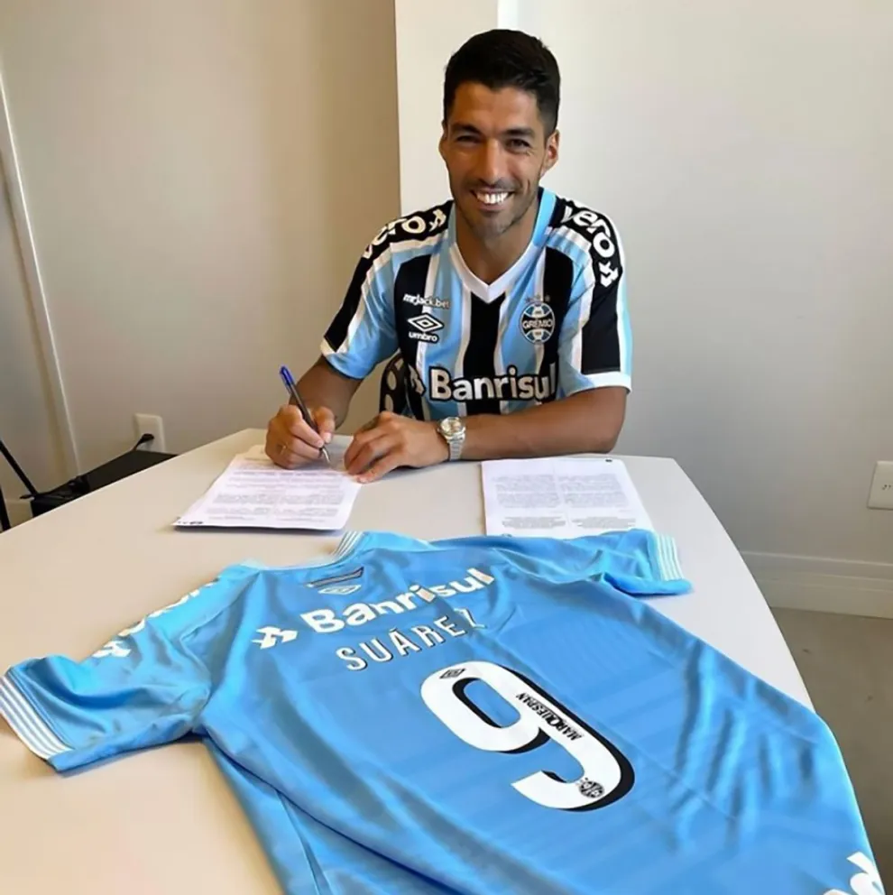 |BOMBA| Luis Suárez es nuevo jugador de Gremio de Brasil