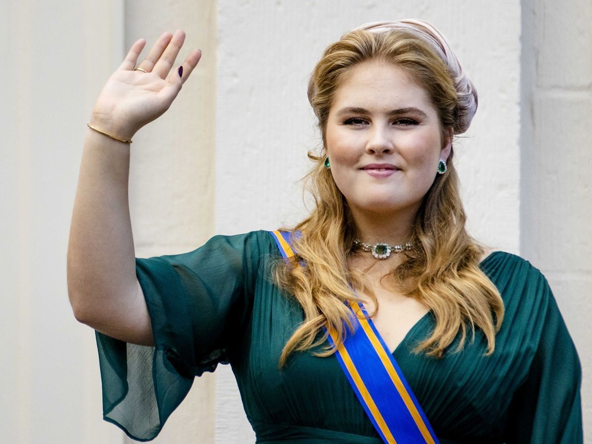 La princesa Amalia fue amenazada.