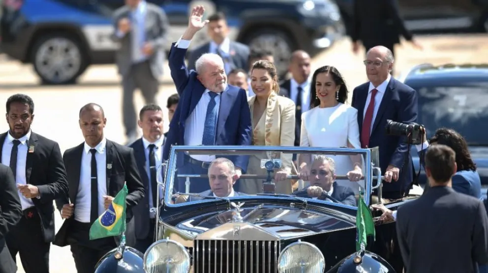 Lula da Silva juró y es oficialmente el nuevo presidente de Brasil