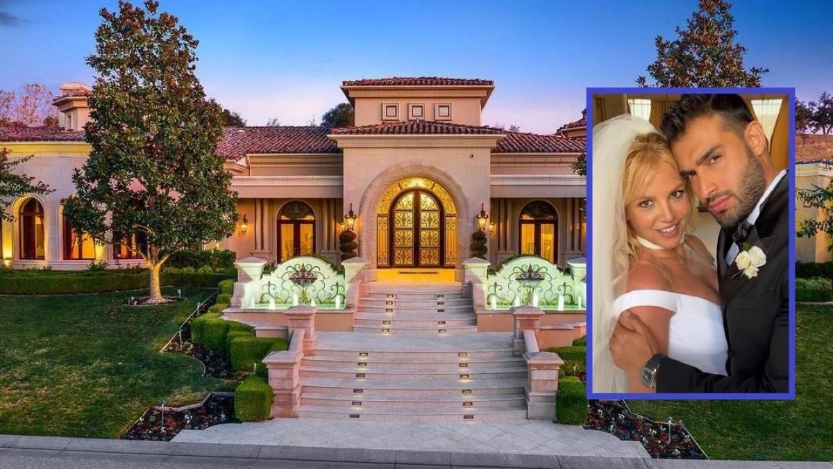La lujosa mansión que comparten Britney y su esposo.