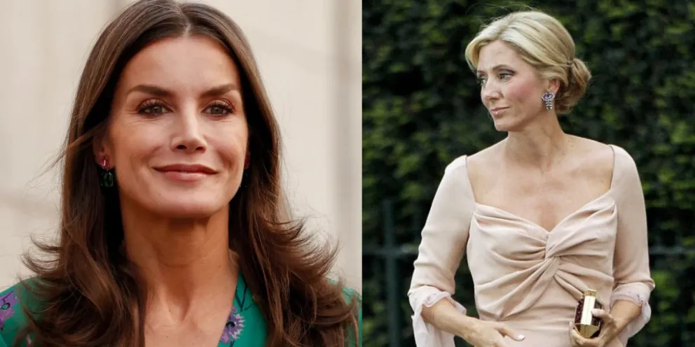 El provocador gesto de la prima política de la reina Letizia, Marie Chantal, que aumenta su rivalidad