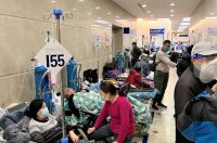 |FOTOS| Preocupante situación sanitaria en China: hospitales desbordados y falta de medicamentos por una nueva ola de Covid-19