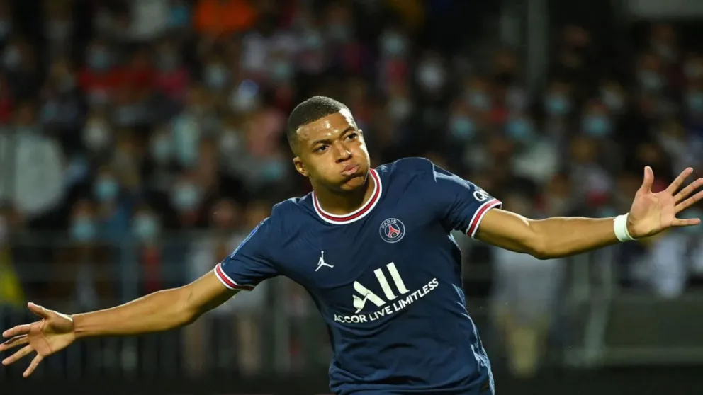 Kylian Mbappé, delantero fránces.