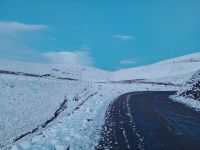 En pleno verano se registran insólitas nevadas en la Puna Salteña