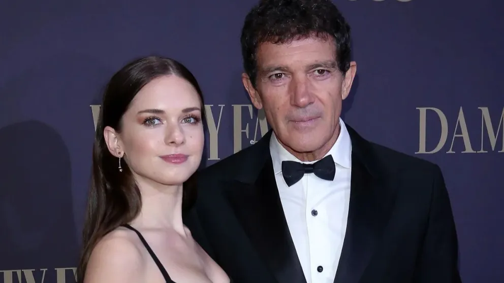 Stella Banderas y Antonio Banderas