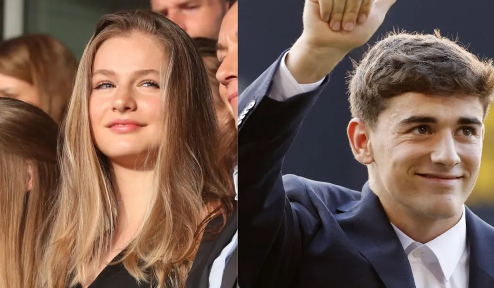 La misteriosa reacción de Gavi cuando le preguntaron por su romance con la princesa Leonor
