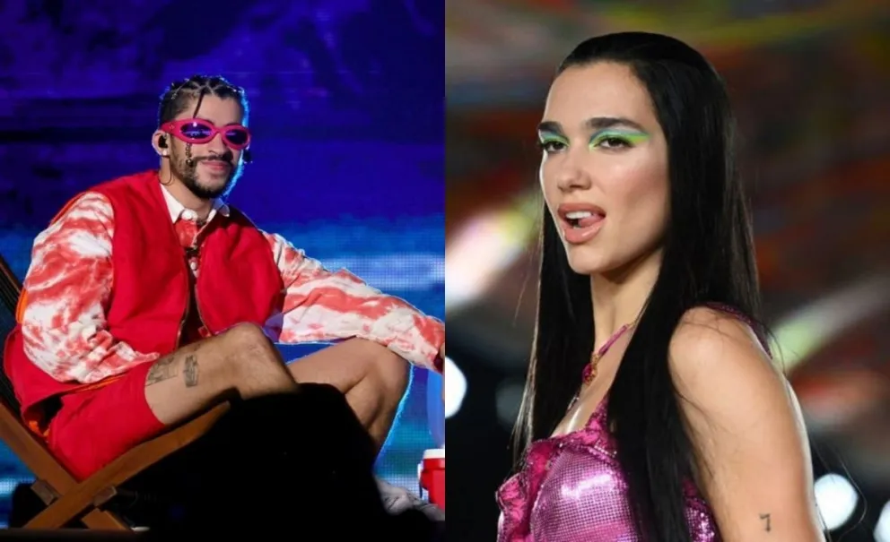El baño de humildad que le dieron a Bad Bunny: Dua Lipa le demostró cómo tratar a su público