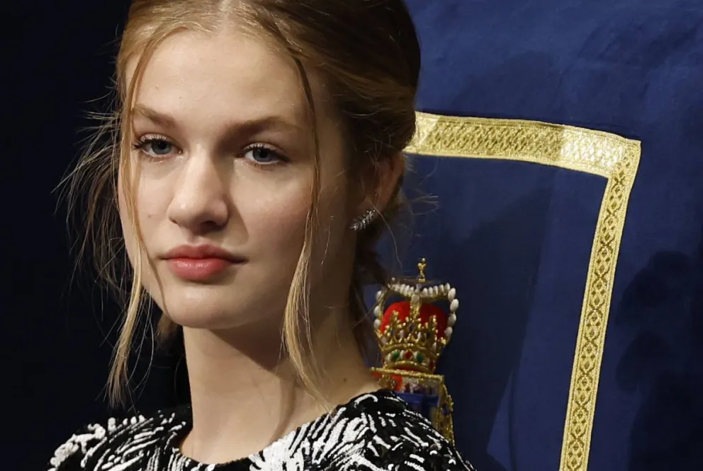 Una selfie puso al descubierto la extraña enfermedad genética que padece la princesa Leonor