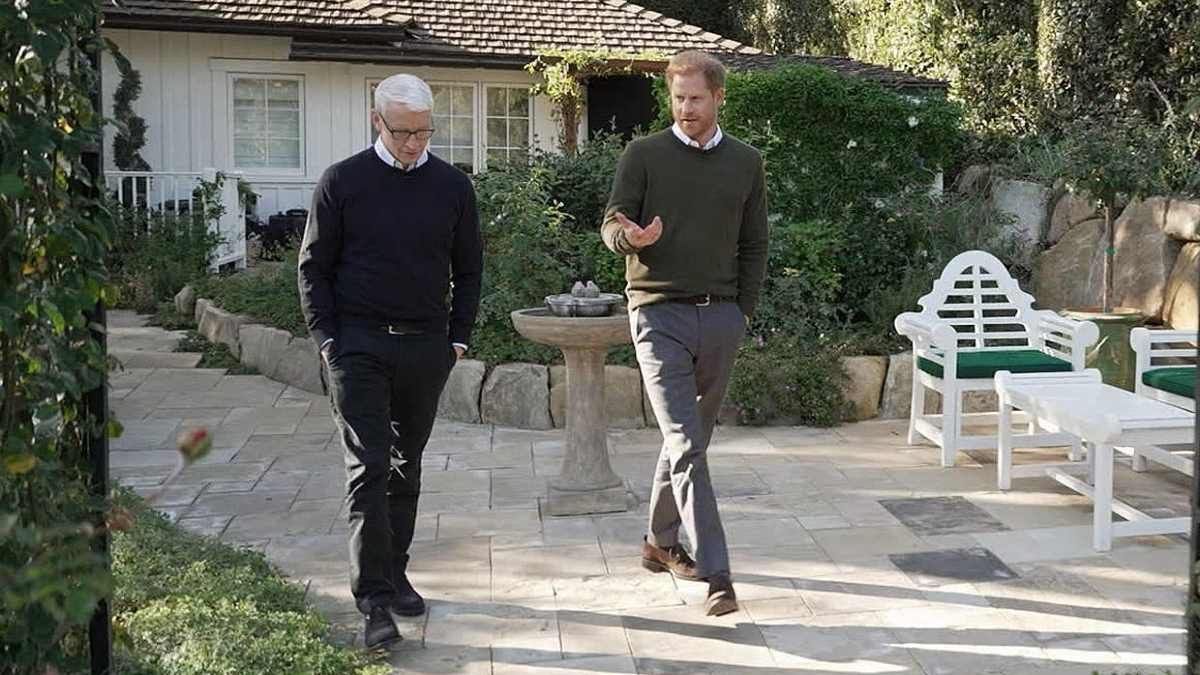 ANDERSON COOPER Y EL PRINCIPE HARRY