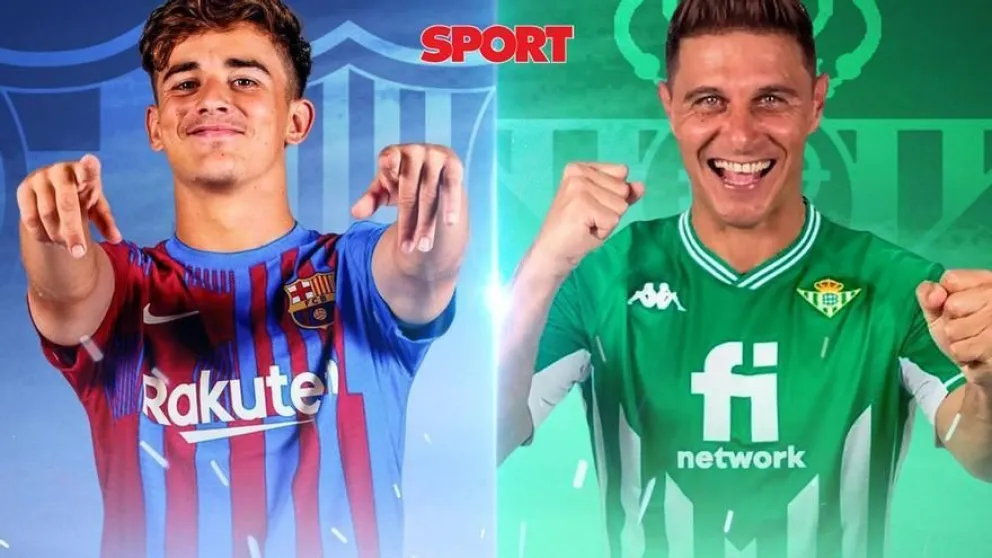 Gavi y Joaquín: veteranía y juventud en el en el Betis-Barça