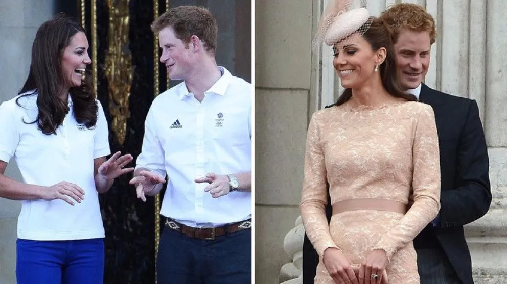 Así era la relación del príncipe Harry y Kate Middleton antes de que apareciera Meghan
