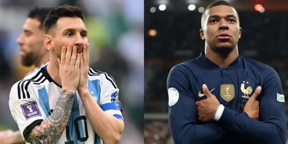 Kylian Mbappé se alegra de una pésima noticia que recibió Lionel Messi