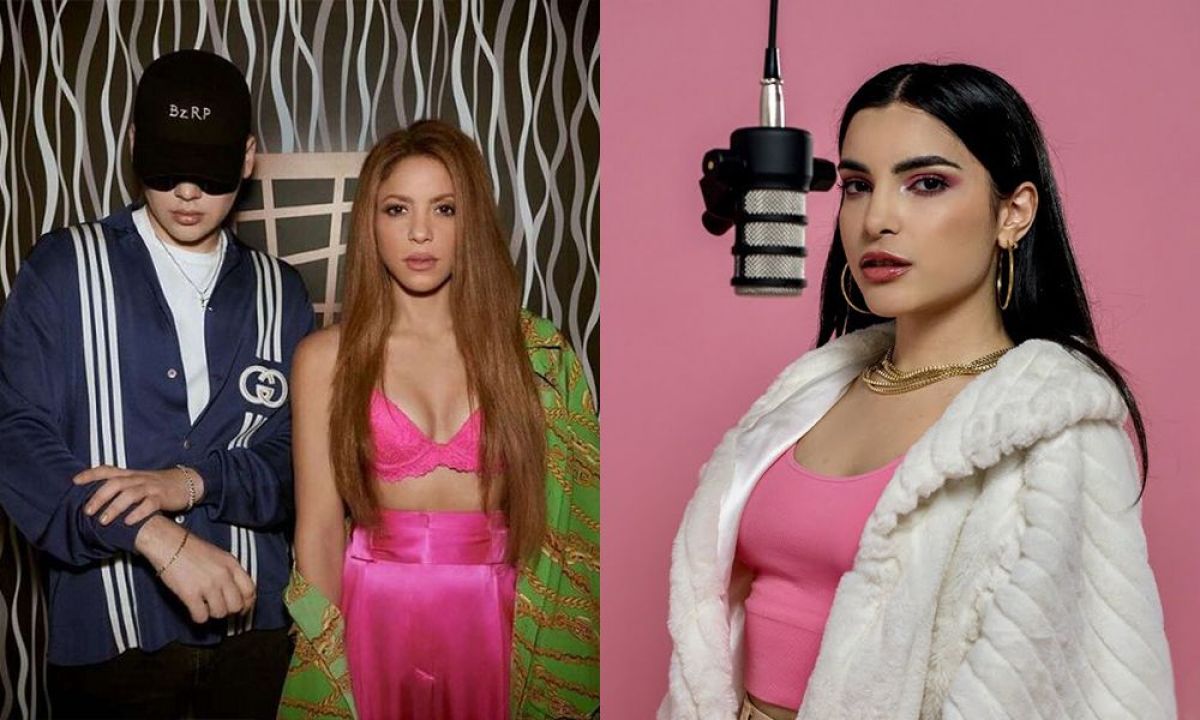 Briella, una cantante venezolana acusó a Shakira de plagio por su Session  53 con Bizarrap