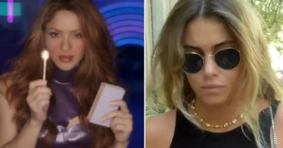 Clara Chía Martí es duramente criticada por llevar una prenda igual a la de Shakira 