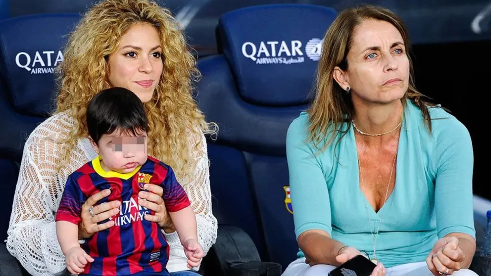 Shakira recibió el apoyo menos esperado: la madre de Piqué, Montserrat Bernabeu, desconoce a su hijo y le da la espalda