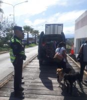 Contrabando: un vehículo fue encontrado con una numerosa carga de mercadería ilegal en Salta